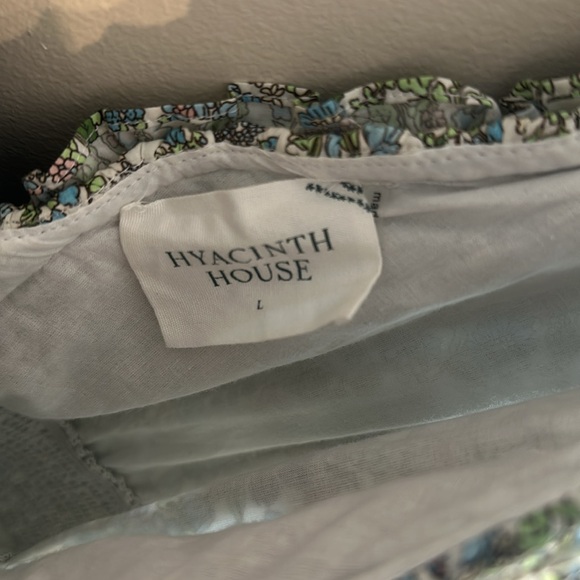 Tuckernuck Hyacinth House floral ruffle maxi dress - large - Picture 3 of 5